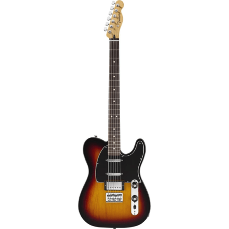 GUITARRA ELECTRICA FENDER TELECASTER BARITONO BLACKTOP