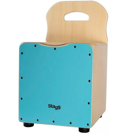 cajon peruano stagg cajkidbl para niños chicos azul