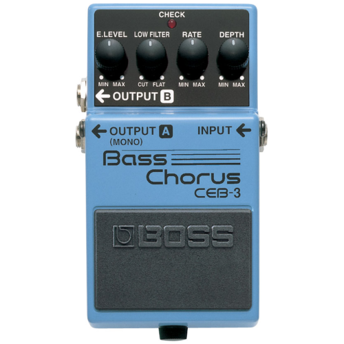 pedal de chorus boss CEB3 para bajo