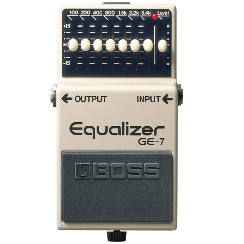 pedal ecualizador boss GE7 para guitarra