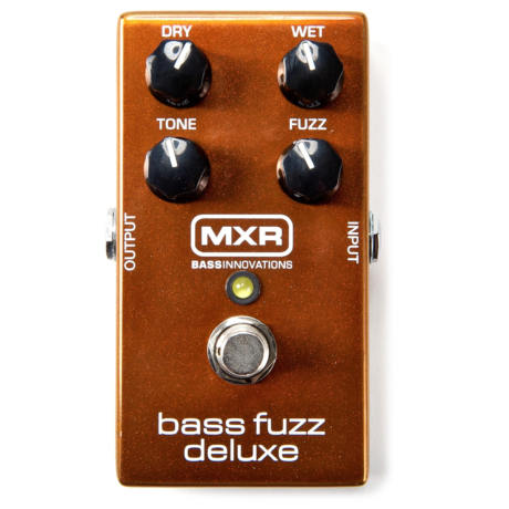 PEDAL DE FUZZ MXR BASS FUZZ DELUXE