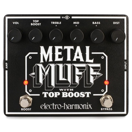 pedal de distorsion electro harmonix METAL MUFF para guitarra