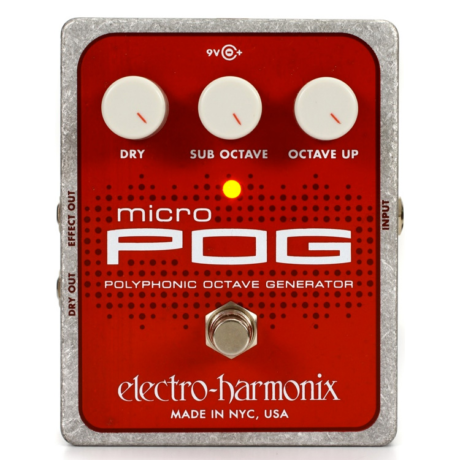 PEDAL OCTAVADOR ELECTRO HARMONIX MICRO POG