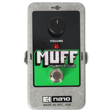PEDAL DE OVERDRIVE ELECTRO HARMONIX NANO MUFF OVERDRIVE