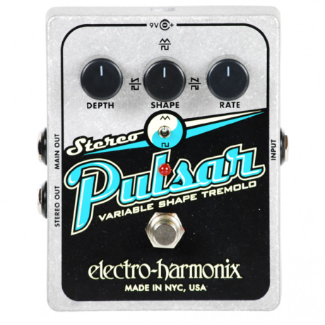 PEDAL DE TREMOLO ELECTRO HARMONIX STEREO PULSAR