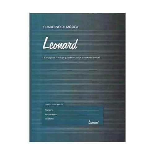 CUADERNO PENTAGRAMADO LEONARD LND-50