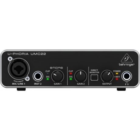 PLACA DE AUDIO EXTERNA BEHRINGER UMC22