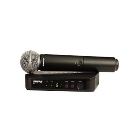 SISTEMA INALAMBRICO MICROFONO SHURE MANO