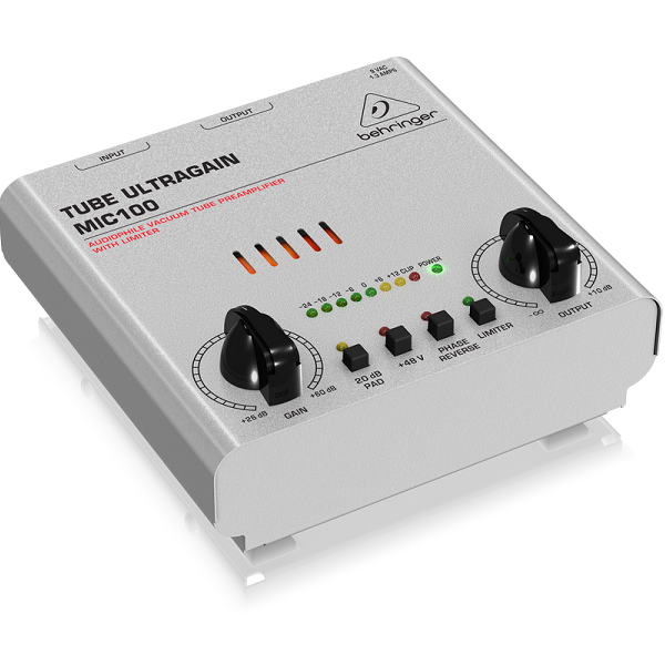 PREAMPLIFICADOR DE MICROFONO BEHRINGER MIC100 PREAMPLIFICADOR DE MICROFONO BEHRINGER MIC100