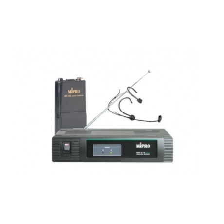 SISTEMA INALAMBRICO MICROFONO VINCHA MIPRO