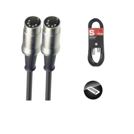 CABLE MIDI 3M STAGG SMD3
