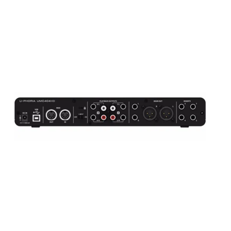 INTERFACE PLACA EXTERNA 4/4 BEHRINGER UMC404HD