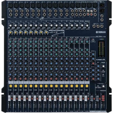 MIXER YAMAHA 20 CANALES MG206C-USB