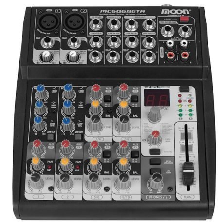 MIXER MOON 6 CANALES MC606BETA