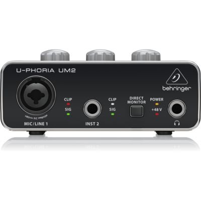 INTERFACE DE AUDIO 2/2 BEHRINGER UM2