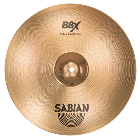 PLATILLO SABIAN B8X CRASH MEDIUM 16 41608
