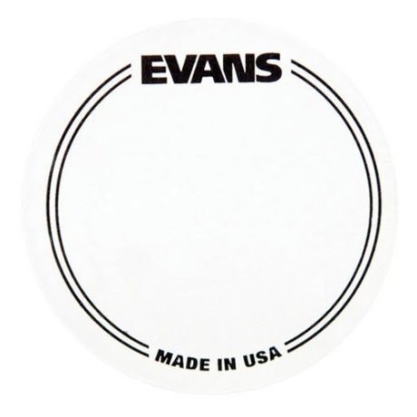 PROTECTOR DE PARCHE DE BOMBO EVANS BLANCO