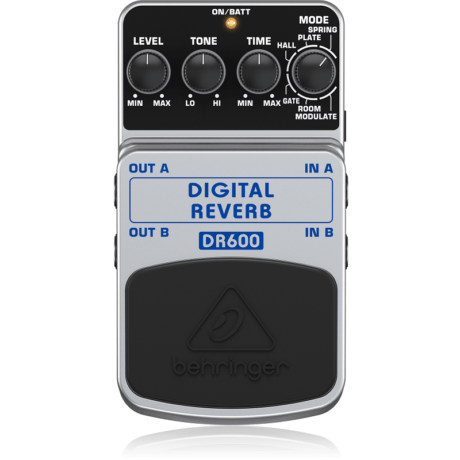 PEDAL DE REVERB BEHRINGER DR600