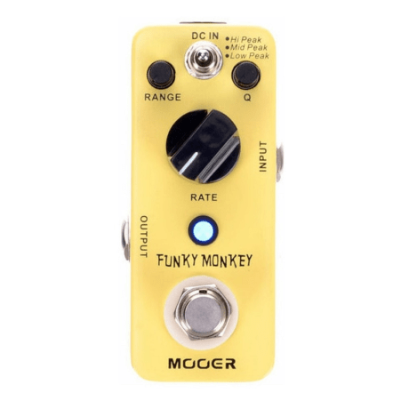 PEDAL AUTO WAH P/GUITARRA MOOER FUNKY MONKEY