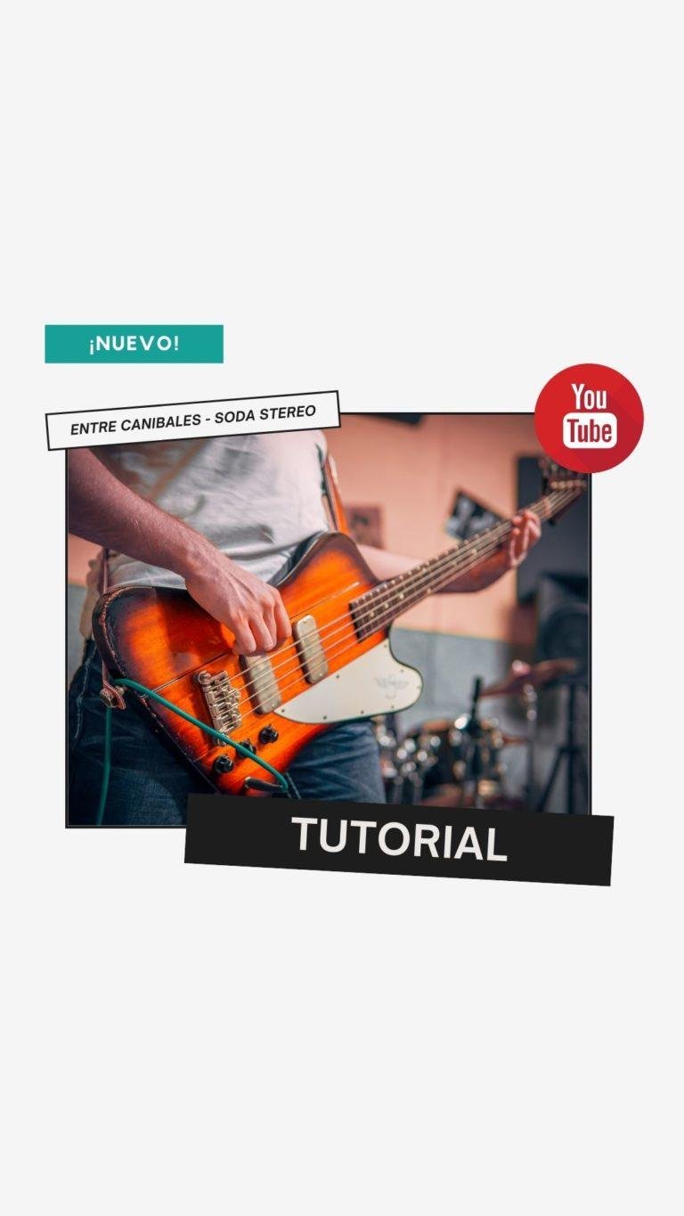 Como tocar «Entre canibales» de Soda Estereo con tu bajo.