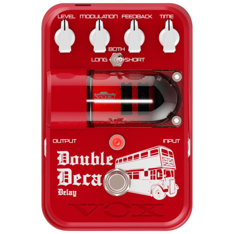 PEDAL DELAY P/GUITARRA VOX DOUBLE DECA