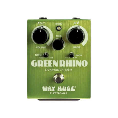 PEDAL OVERDRIVE P/GUITARRA DUNLOP WAY HUGE GREEN RHINO