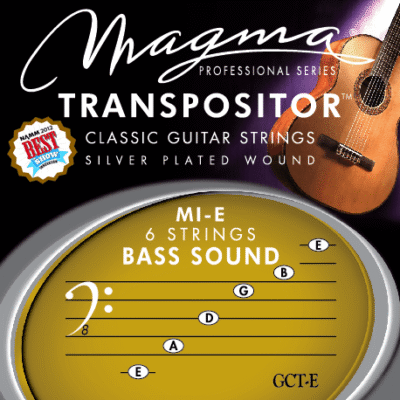ENCORDADO P/GUITARRA CLÁSICA MAGMA TRANSPOSITOR