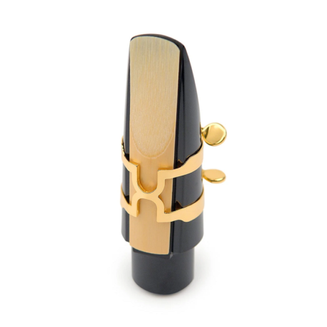 ABRAZADERA P/SAXO TENOR + CUBREBOQUILLA RICO H-LIGATURE ABRAZADERA P/SAXO TENOR + CUBREBOQUILLA RICO H-LIGATURE