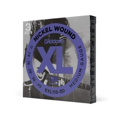 ENCORDADO ELECTRICA D’ADDARIO XL NICKEL TRI-PACK ENCORDADO ELECTRICA D'ADDARIO XL NICKEL TRI-PACK