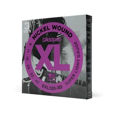 ENCORDADO ELECTRICA D'ADDARIO XL NICKEL TRI-PACK