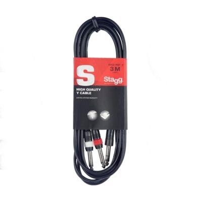 CABLE PLUG-2 PLUG STAGG SYC3P2PE