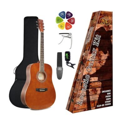 GUITARRA ACÚSTICA SX SD104K - PACK