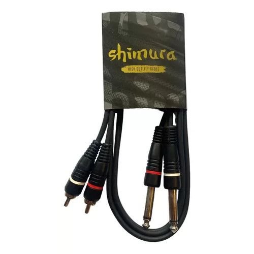 CABLE 2RCA-2PLUG SHIMURA AUC2036 1.5M