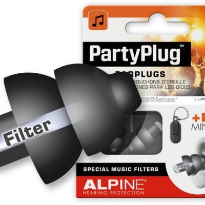 PROTECTOR AUDITIVO ALPINE PARTY PLUG - Negro