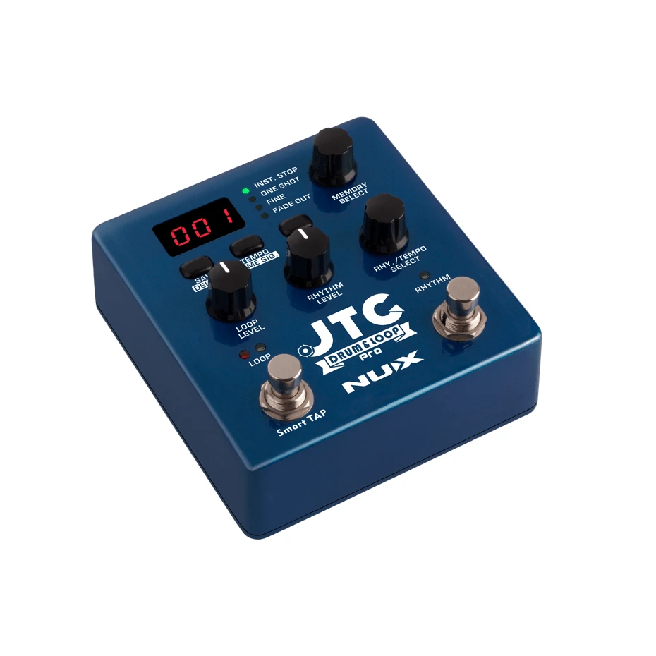 PEDAL LOOPER NUX JTC DRUM & LOOP PRO