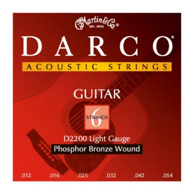 ENCORDADO PARA ACÚSTICA DARCO PHOSPHOR BRONZE 012