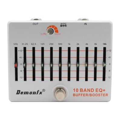 PEDAL ECUALIZADOR DEMONFX 10 BAND EQ+