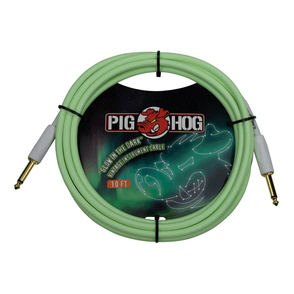 CABLE PLUG-PLUG PIG HOG GLOW IN THE DARK 3M