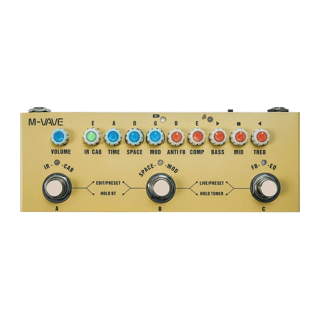 PEDALERA MULTIEFECTO M-VAVE CUBE BABY ACOUSTIC