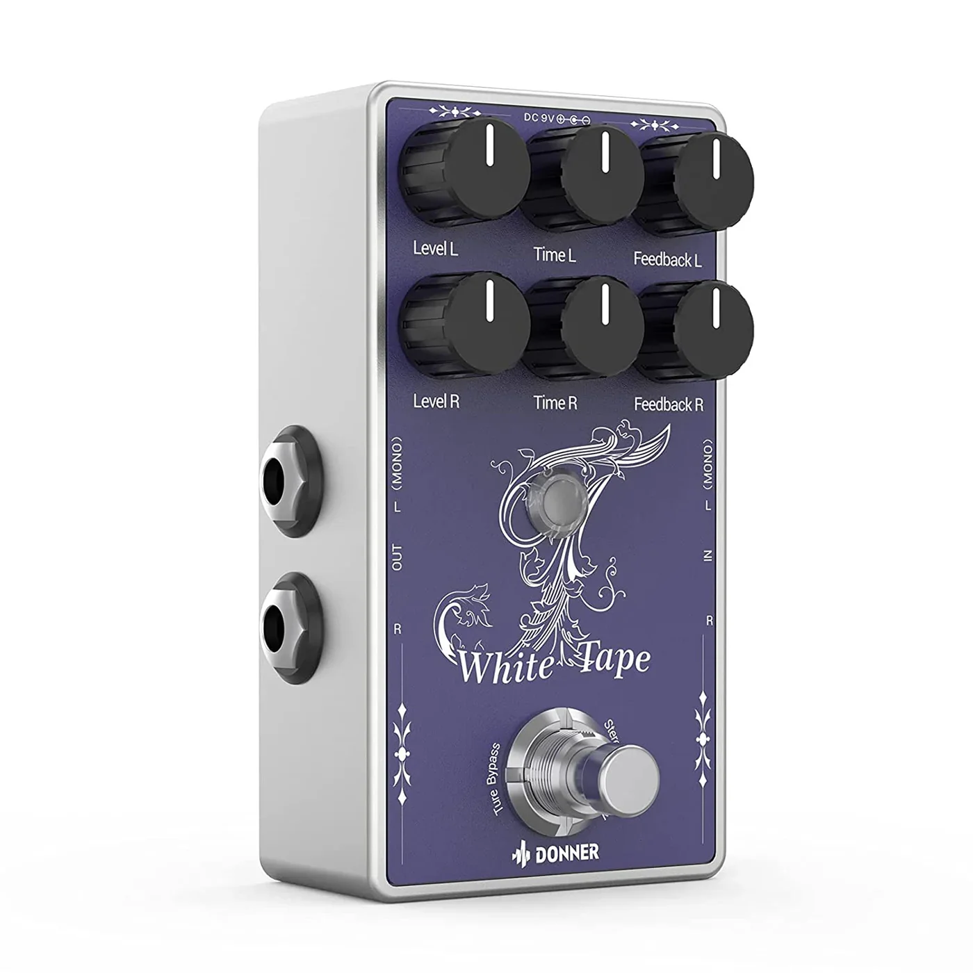PEDAL DE DELAY DONNER WHITE TAPE PEDAL DE DELAY DONNER WHITE TAPE
