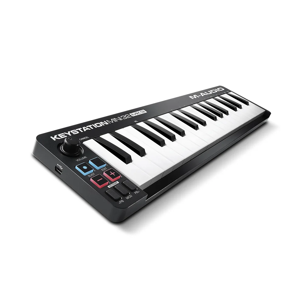 CONTROLADOR MIDI 32 NOTAS M-AUDIO KEYSTATION MINI 32 MK3
