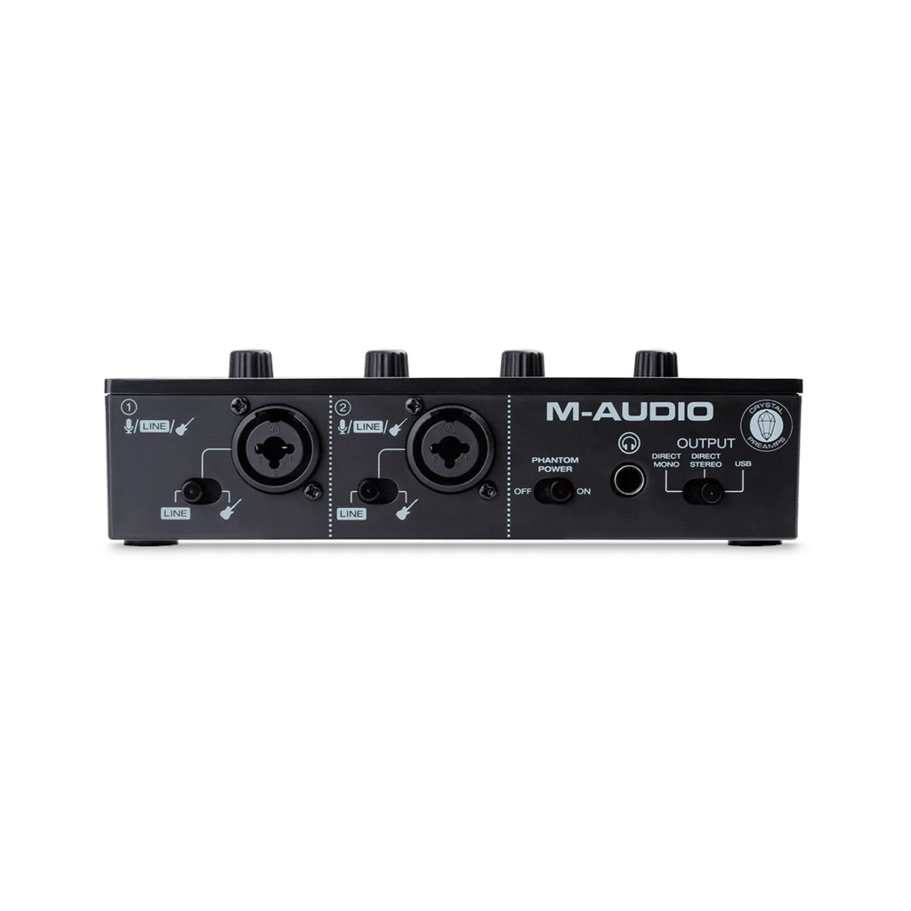 INTERFACE DE AUDIO M-AUDIO M-TRACK DUO INTERFACE DE AUDIO M-AUDIO M-TRACK DUO