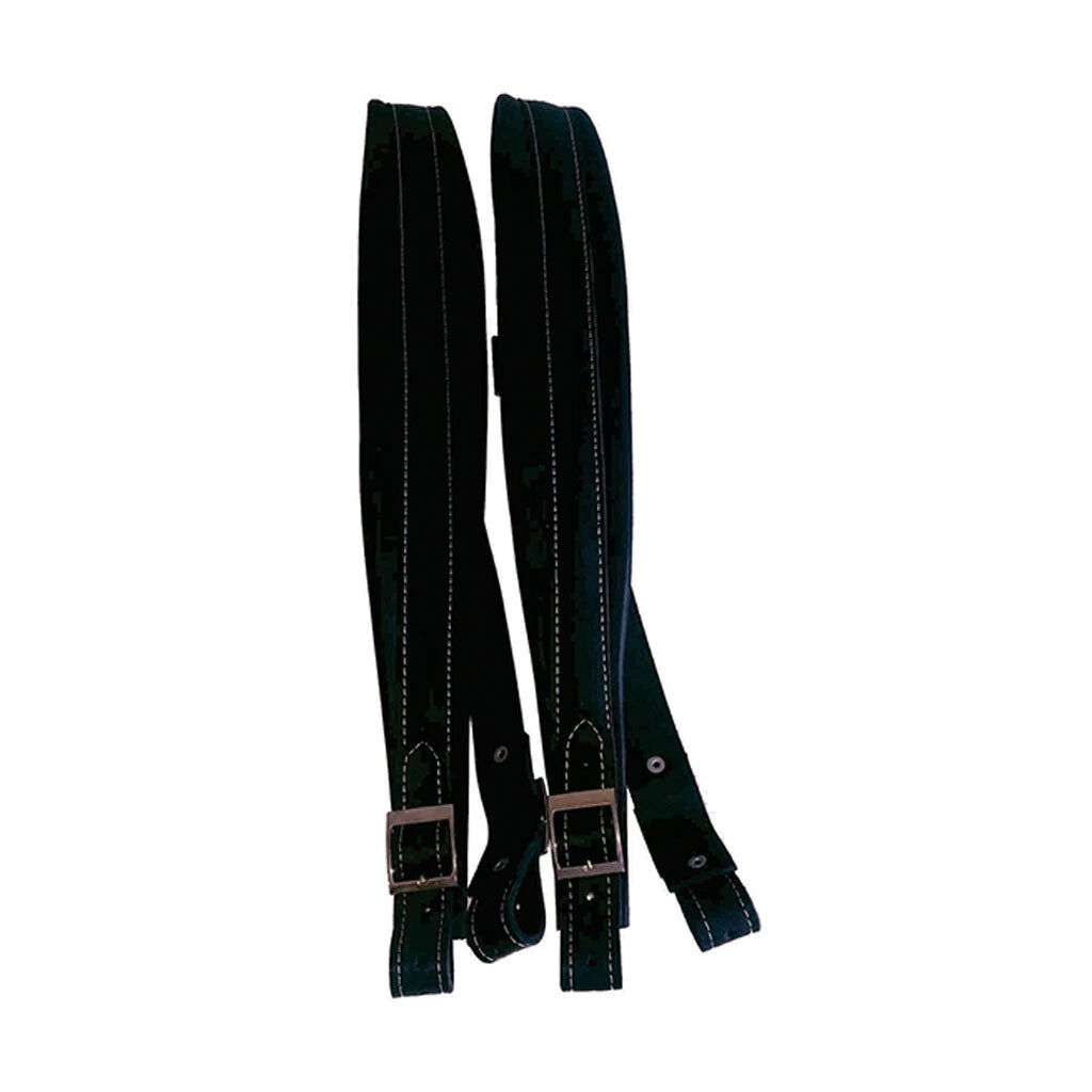 CORREA TIJUANA CUERO ACORDEON NEGRO