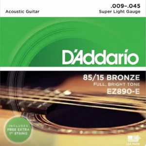 ENCORDADO DADDARIO ACUSTICA 009 1RA EXTRA