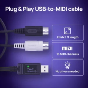 CABLE CME INTERFACE MIDI USB