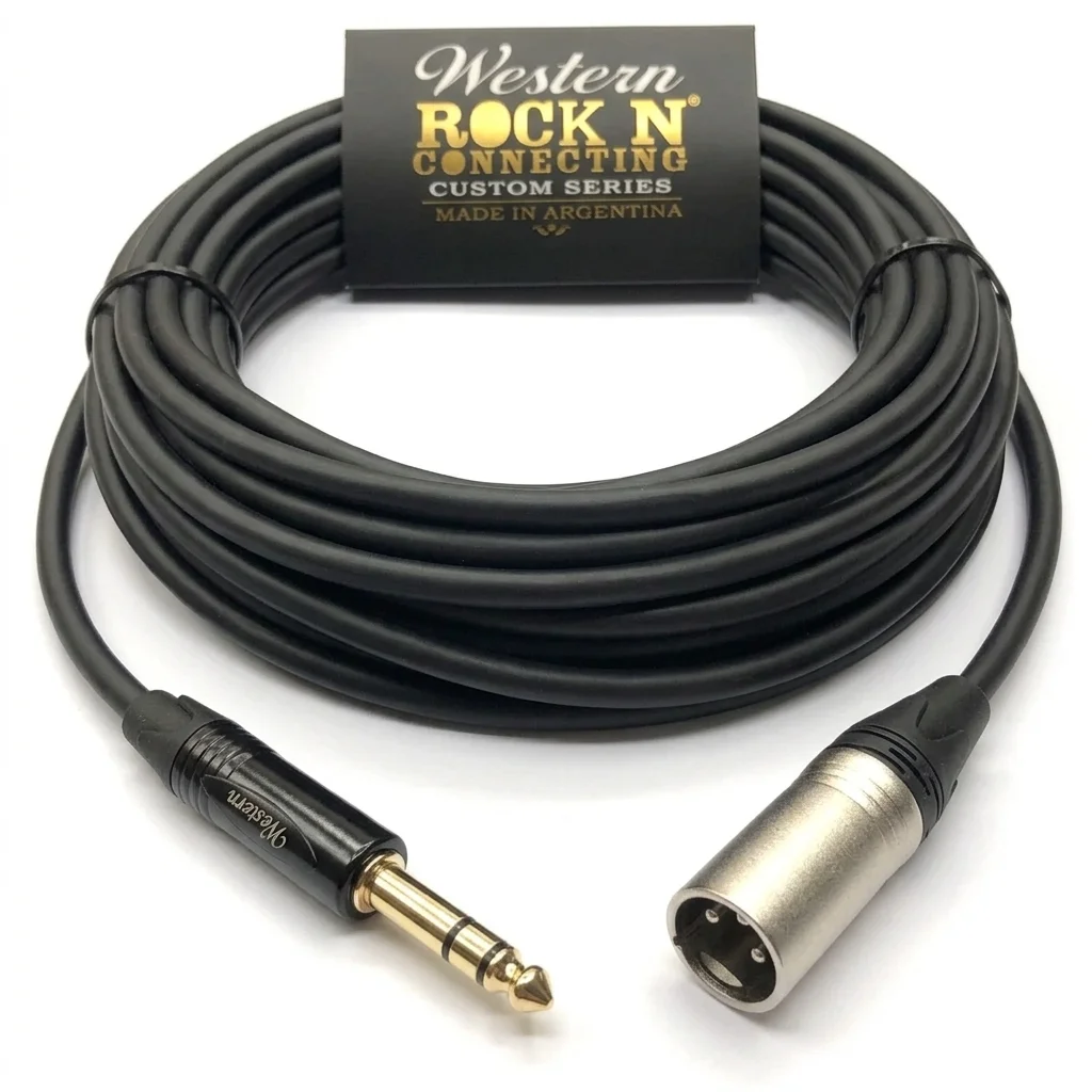 CABLE WESTERN C (MACHO) - P (STEREO) 10M