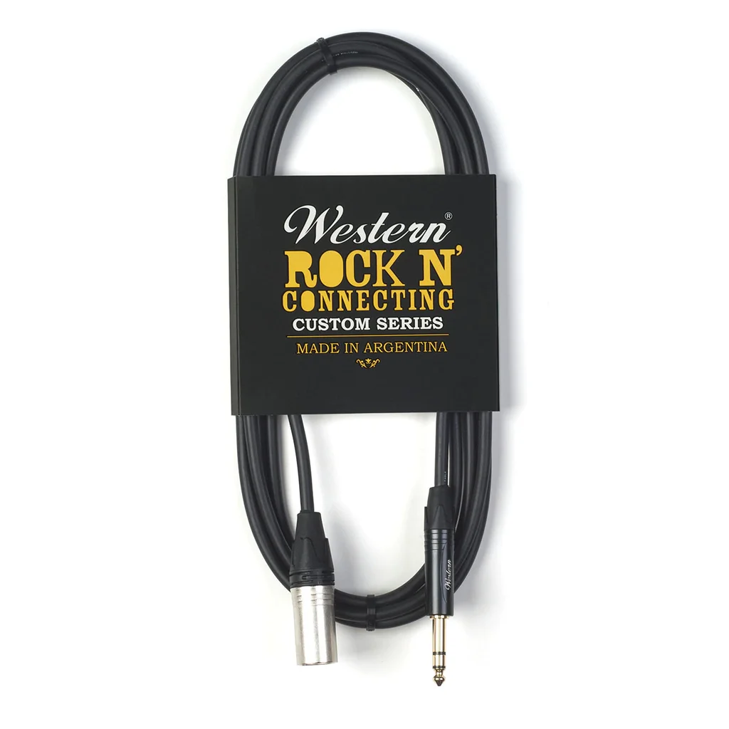 CABLE WESTERN C (MACHO) - P (STEREO) 10M