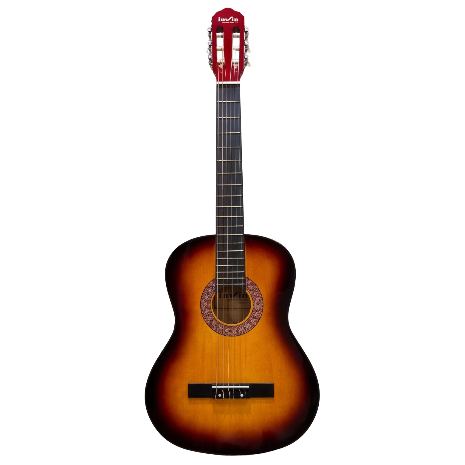 GUITARRA CLASICA INWIN SUNBURST CON FUNDA