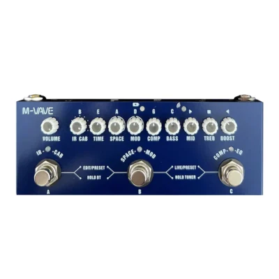 PEDALERA M-VAVE MULTIEFECTO P/BAJO