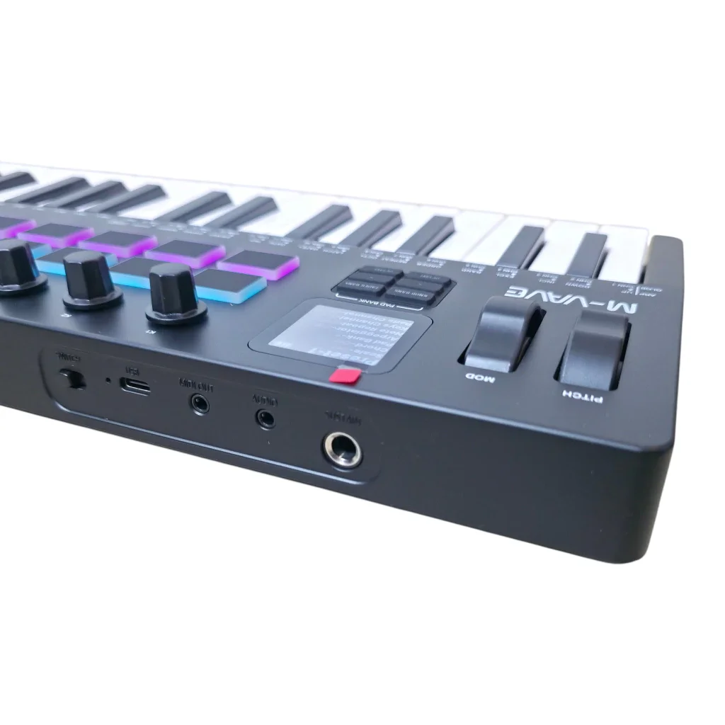 CONTROLADOR MIDI USB M-VAVE 37 TECLAS CONTROLADOR MIDI USB M-VAVE 37 TECLAS
